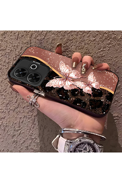 Hontinga حافظة هاتف متوافقة مع هاتف Xiaomi Redmi 13X ذات ظهر صلب ومضادة للسقوط