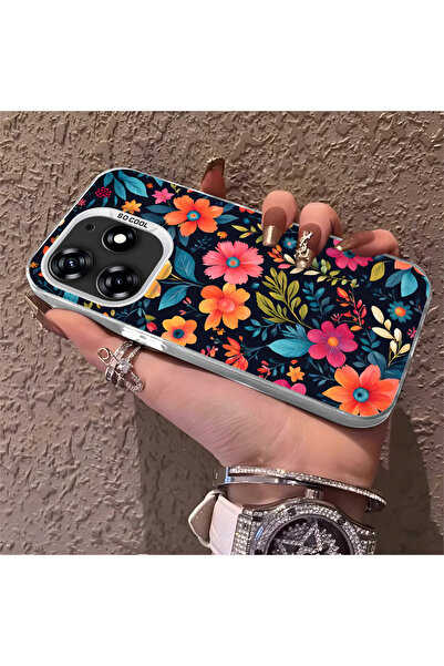 Hontinga حافظة هاتف متوافقة مع هاتف Tecno Spark 10 Pro، حماية للكاميرا، ظهر ص...