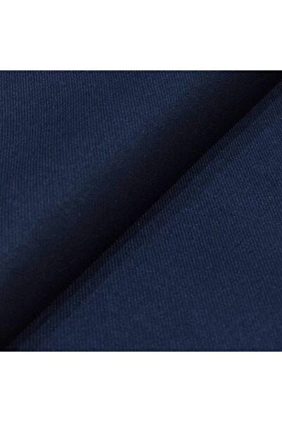MAGRICH Plain luxury navy blue winter fabric