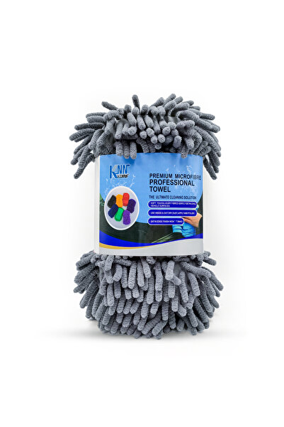 Generic Premium Microfiber Chenille Car Wash Mitt – Ultra Soft, High Absorbent, Scratch Free Cleaning Glove