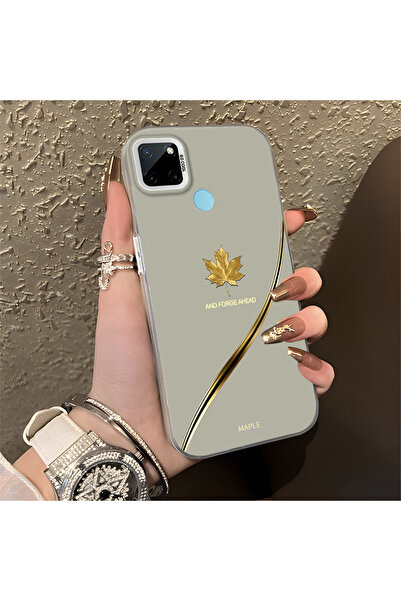 Hontinga حافظة متوافقة مع هاتف Realme C25Y/C21Y، حافظة هاتف صلبة مضادة للسقوط...