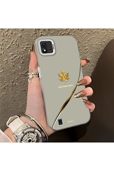 Hontinga حافظة متوافقة مع هاتف Realme C11 2021، حافظة هاتف صلبة مضادة للسقوط ...