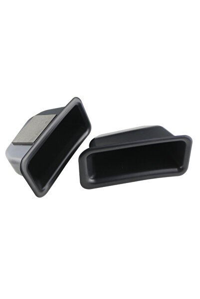 Choice24 2016-2019 front 2Pcs ABS Car Door Armrest Storage Box for Ford Explo...