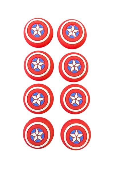 Doreka Ps3-ps4-ps5-xbox Joystick Kol Analog Koruyucu Captan America 8 Ad