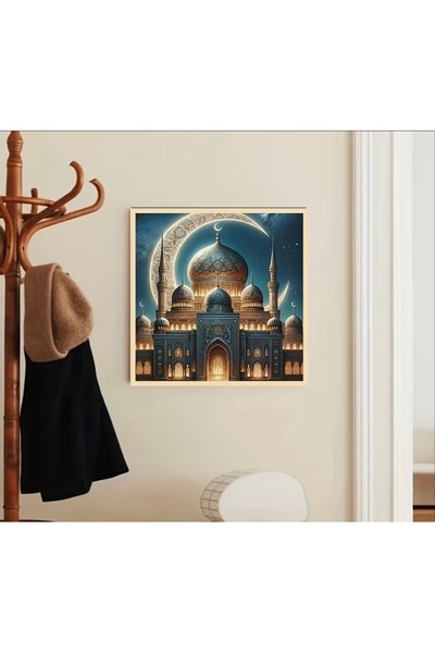 suprizegift Boncuk Taşlı Mozaik Elmas Tablo