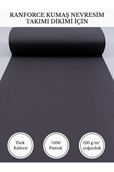 FabricMarket Ranforce tkanina za šivanje navlaka za poplune – 100% pamuk , 24...