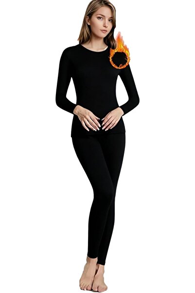 casme Thermal Underwear for Women Base Layers Long Johns Fleece Lined Thermals Set Cold Weather Top