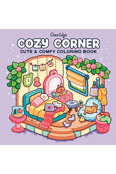 Coco Wyo Cozy Corner: Coloring Book for Adults and Kids