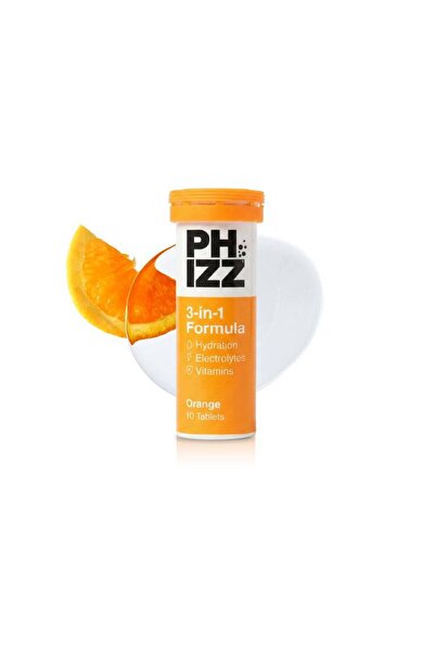 Fizz أقراص فوارة بنكهة البرتقال 3 في 1 يوميًا - 10 أقراص | دعم يومي متعدد الفيتامينات