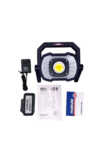 MAKUTE Cordless LED Floodlight 20V Rechargeable Work Light