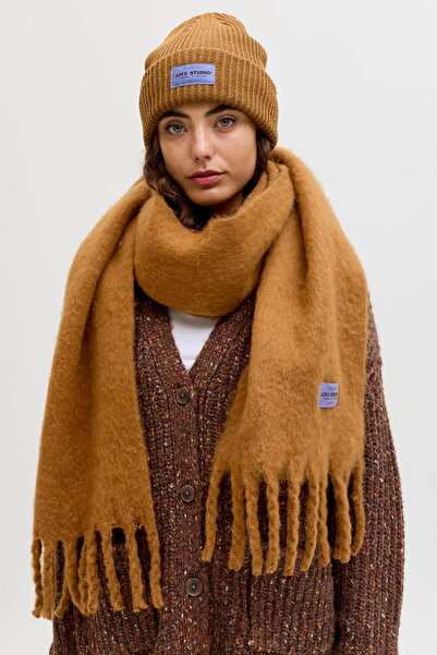 Jack & Jones Eșarfă cu logo pentru femei - Leslie