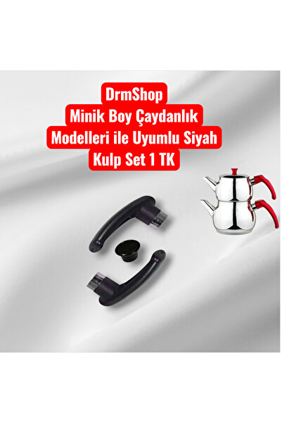 shopdrm DrmShop Minik Boy Çaydanlıklar İle Uyumlu Kulp Takımı Üst : 8 cm - Al...