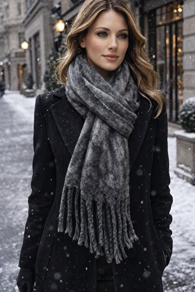 LAGRANZE Şal Lagranzé pentru femei Linea cu model leopard