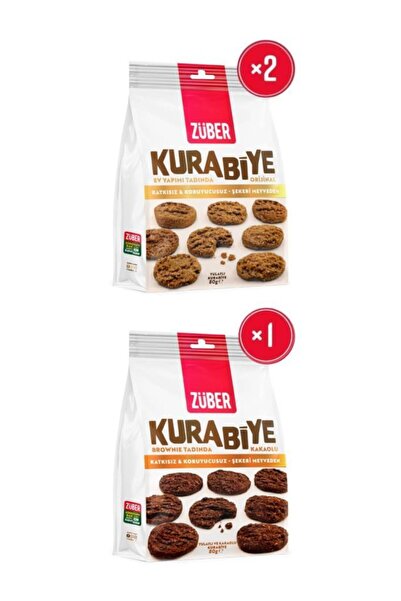 Züber Kurabiye Tadım Paketi x 3 Adet