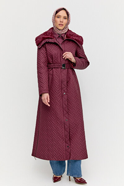 Setrms Yüksek Yaka Kapitone Kaban