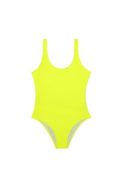 SLIPSTOP Neon Yellow Swimsuit