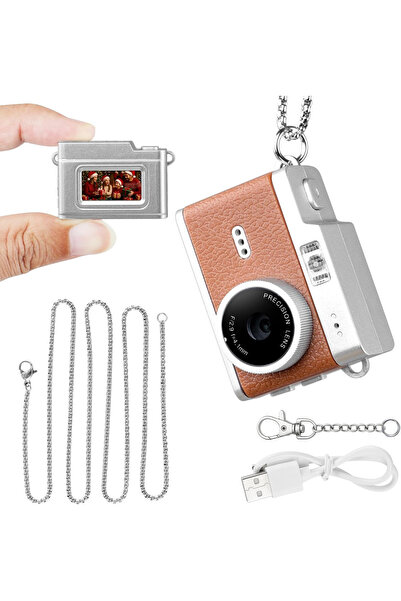 Makrystorm كاميرا صغيرة تُعلق على سلسلة المفاتيح، بدقة 1080 بكسل عالية الوضوح...