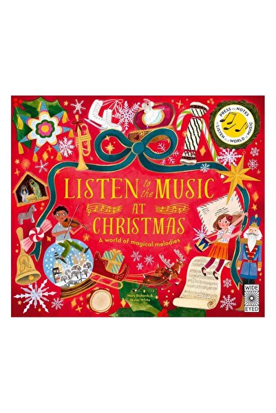 WIDE EYED Listen to the Music at Christmas – Sesli Yılbaşı Kitabı | Müzikli Çocuk Kitabı