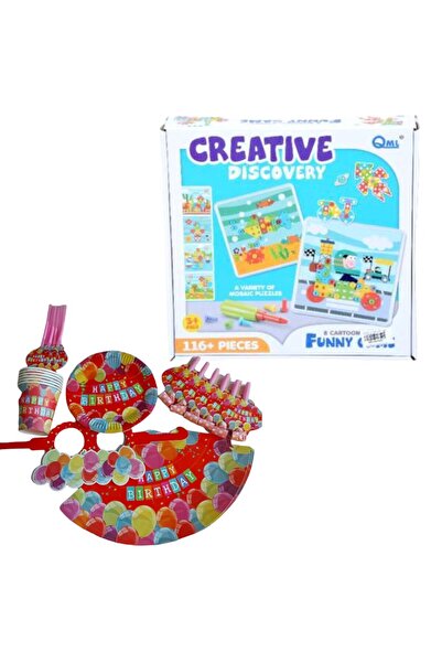 OEM Σετ παιχνιδιών δεξιοτήτων/κατασκευών KidsNplay, 116 τεμάχια, 8 μοντέλα με...