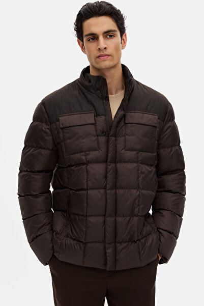 D'S Damat Ds Damat Regular Fit Bitter Brown Coat