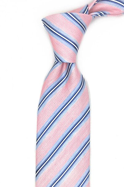 Kravatkolik ربطة عنق من الحرير الإيطالي باللون الوردي على طراز بيرجيري I2138