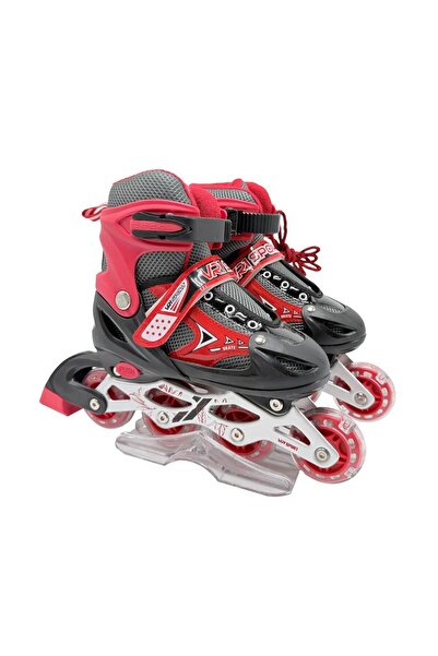 lorashop Işıklı Ayarlanabilir (Alıştırma ve Sıralı) Paten Çocuk Outdoor Bahçe...