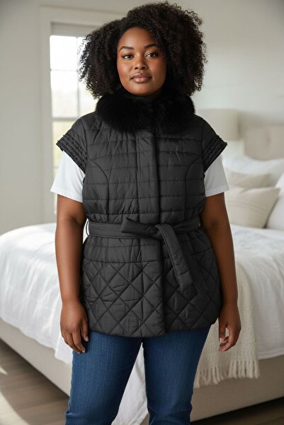 Cristina kapıtone kısa yelek