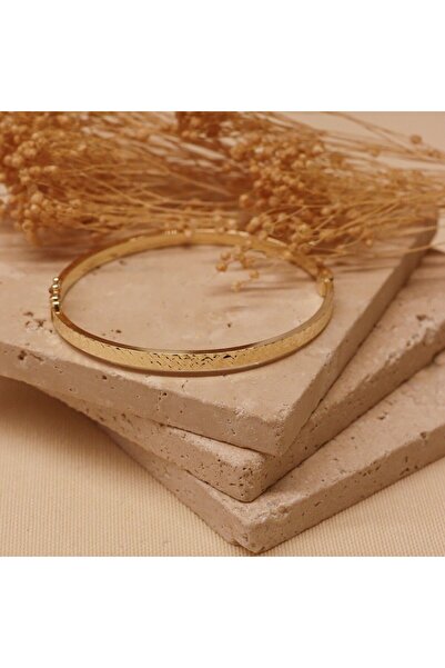 TAHAN MÜCEVHERAT Piramit Desenli Modern Kelepçe