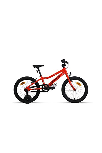 Carraro Red Eagle - 18 Jant Alüminyum Çocuk Bisikleti - Kırmızı Siyah
