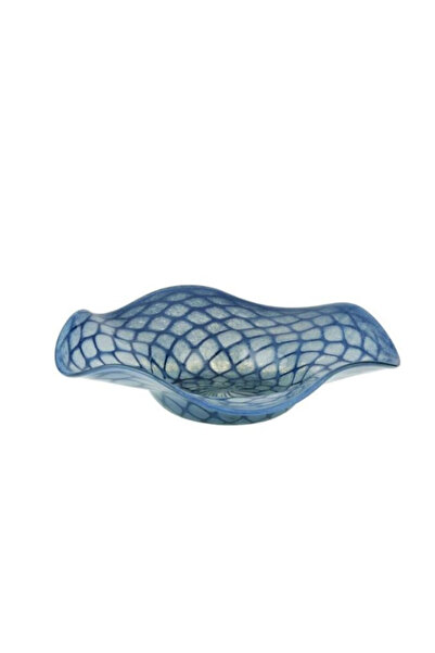 Kadim Vizyon PRINCIPAL MAVİ DEKORATİF TABAK/KASE 38CM