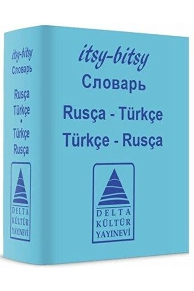 Ritim Plus Yayınları Itsy Bitsy Rusça-Türkçe ,Türkçe-Rusça Mini Sözlük