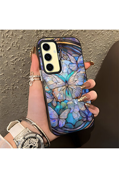 Hontinga حافظة متوافقة مع هاتف سامسونج جالاكسي S24 Fe، حافظة هاتف صلبة مضادة ...