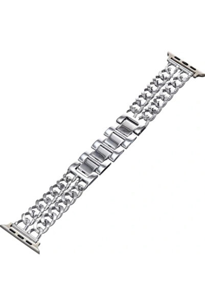 FERRO Silver Steel Smart Watch Band Fswmk1001-A