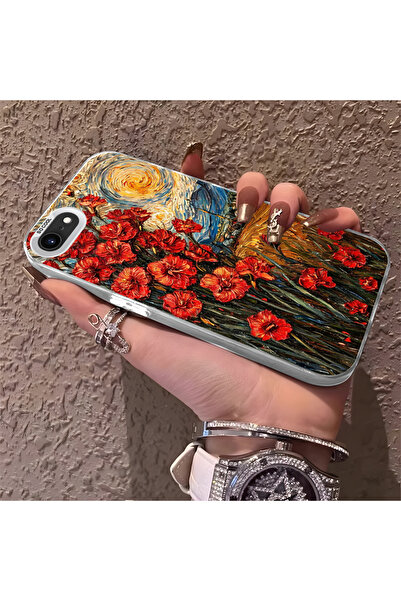 Hontinga حافظة هاتف متوافقة مع iPhone 7/8/SE 2020 2022، حماية للكاميرا، ظهر ص...