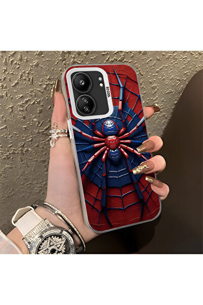 Hontinga حافظة متوافقة مع هاتف Xiaomi Redmi 13C، حافظة صلبة مضادة للسقوط، حاف...