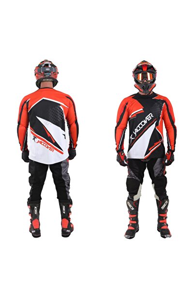 jaccover Motocross Jersey - Red