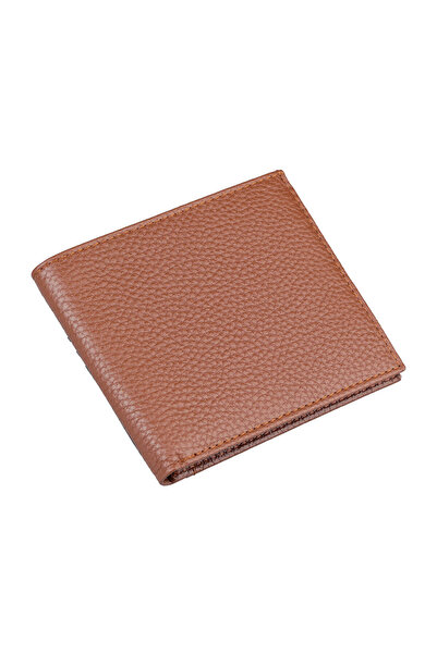 SAYKI Navy Blue 100% Leather Wallet