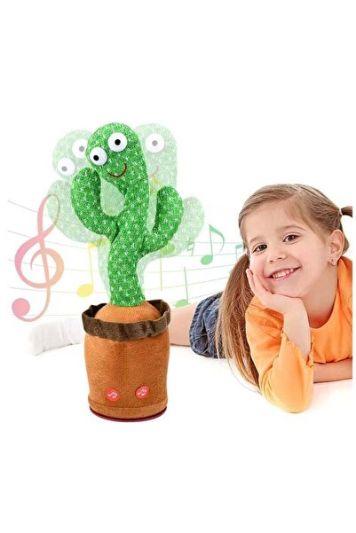 Generic لعبة صبار ناطقة قابلة لإعادة الشحن بصوت مضحك للأطفال | ألعاب هدايا مض...