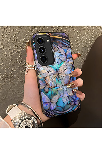 Hontinga حافظة متوافقة مع هاتف سامسونج جالاكسي S23، حافظة هاتف صلبة مضادة للس...