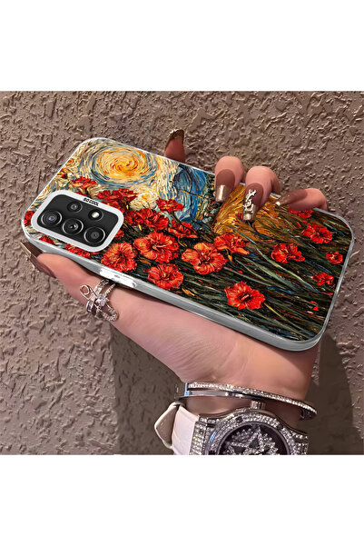 Hontinga حافظة هاتف متوافقة مع هاتف سامسونج جالاكسي A52 5G، حماية للكاميرا، ظ...