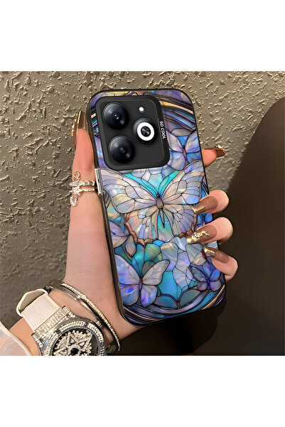 Hontinga حافظة متوافقة مع هاتف Tecno Spark 20C، حافظة هاتف صلبة مضادة للسقوط،...