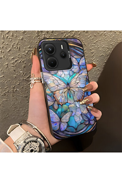 Hontinga حافظة متوافقة مع هاتف Xiaomi Redmi Note 14، حافظة صلبة مضادة للسقوط،...