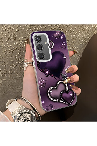 Hontinga حافظة متوافقة مع هاتف سامسونج جالاكسي S24، حافظة هاتف صلبة مضادة للس...