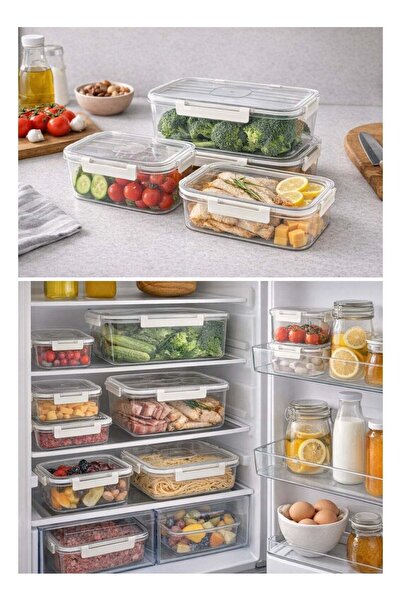 Mirolex Transparent Food Storage Containers - Multiple Sizes
