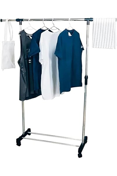 Arabest رف ملابس متنقل بعجلات، منظم ملابس معلق بعجلات، رف قائم بذاته