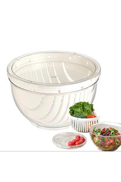 cc bin shihon A salad slicer and strainer for chopping and drying salads, and it called for tedious salad chopping.