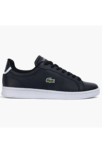 Lacoste Carnaby Pro Leaether Sneaker Black Genuine Leather Women's Casual Sports Shoes Black