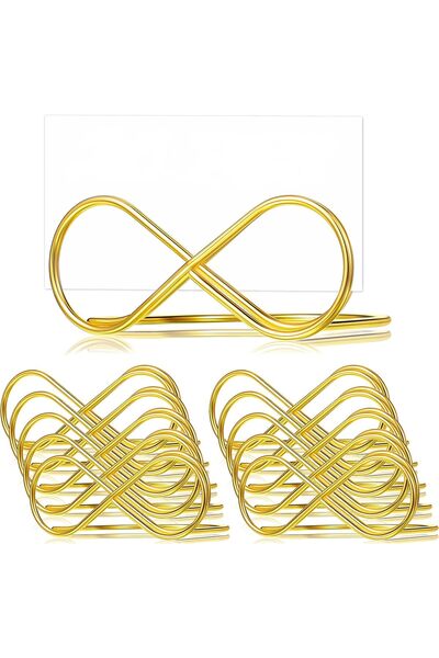 ELECDON حامل أرقام الطاولات على شكل قوس، حامل بطاقات الأسماء