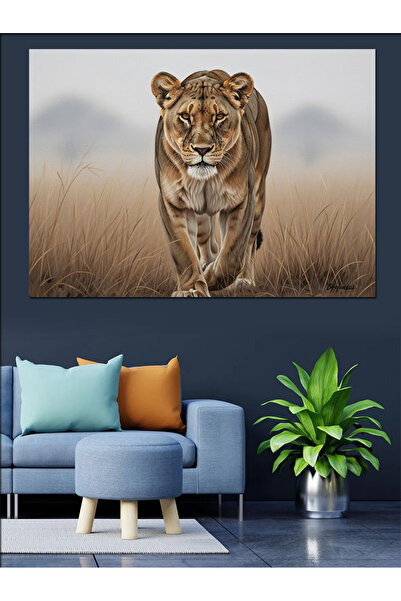 KanvasSepeti Walk in the Desert Pictură în ulei de înaltă calitate texturat C...