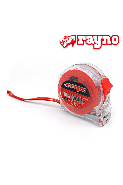 RAYNO شريط قياس شفاف 10 متر × 25 ملم - 11514